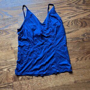 Lululemon Womens Spaghetti Strap V-Neck Tank Top Royal Blue